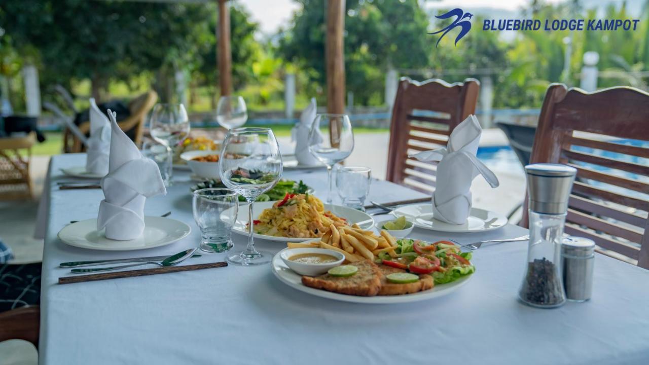 Bluebird Lodge Kampot Exteriör bild