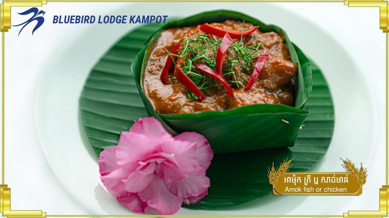 Bluebird Lodge Kampot Exteriör bild